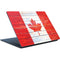 Canada Flag Light Wood Surface Laptop Skin